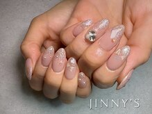 ジニーズ(JINNY'S)/【ハンド】ちゅるんネイル