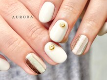 アウロラ 代々木上原(AURORA)/シンプルアートマグネット冬パラ