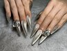 【スカルプ】10本長さ出し！マグネットorフラッシュ☆¥13000→￥12500
