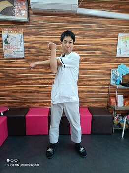 長岡整骨院/肩のストレッチ