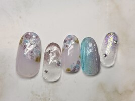 定額/梅雨ネイル