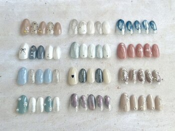 リーネイル 天神(Re.nail)の写真/【選べるサンプル、カラー多数☆】リーズナブルでハイクオリティ&何度でもクーポン利用可能で通いやすさ◎