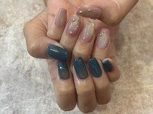 ガーデン ヘア&エステ&ネイル Garden/アシメマグネットネイル