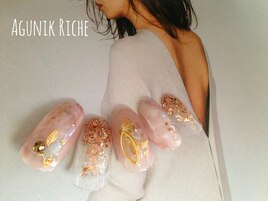 【ニュアンスネイル】