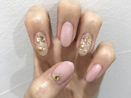 オフィスピンクネイル☆