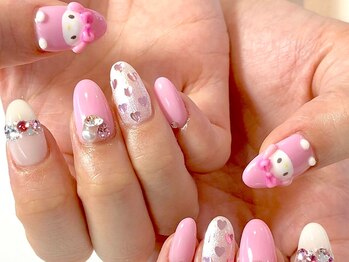 ミイネイル(Me nail)/アートコース￥８０００（３d別