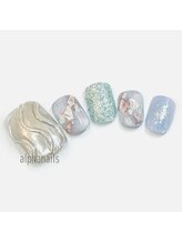 アルファ ネイルズ(ALPHA NAILS)/【特集】　Spring Foot Nail