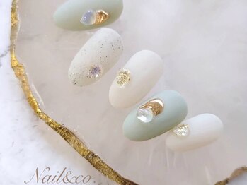 ネイルアンドコー (Nail&co.)の写真/あなたの魅力を引き出す上品すぎず、トレンドをおさえたデザインをご提供◎1人1人の理想の指先をご提供☆