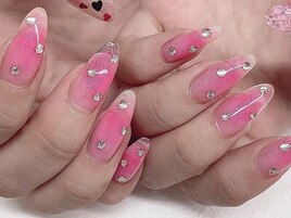 (菅家)持ち込みチークネイル