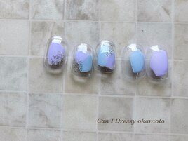 紫陽花カラー塗りかけ
