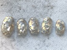 シープラスエー(C+A)/奥行きキラキラ氷ネイル