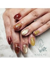 ネイルプラスユウ(NAIL+U)/秋色nail♪