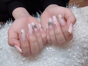 レアネイル 新宿(le'a nail)/シンプルネイル