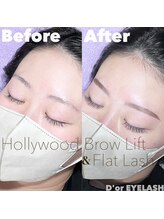 ドール アイラッシュ(D'or EYELASH)/Flat lash まつげエクステ