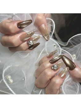 シュピー 塚本店(Spie)/レオパードネイル