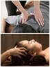 【新規/女性限定】お試し60分★全身もみほぐし50分+ドライヘッドスパ10分