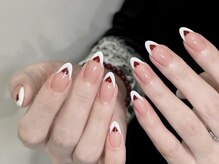 ベストネイル 大宮東口店(Best Nail)/ハートフレンチデザイン