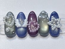 ビー玉マグネット