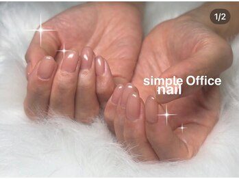 クルネイル(Clu.nail)の写真/大人上品なネイルを実現♪日常に溶け込む、洗練された指先へ◇女性らしさを兼ね備えたナチュラルデザイン＊