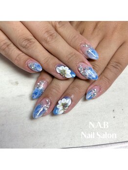 エヌエービー(N.A.B.)/フラワーネイル