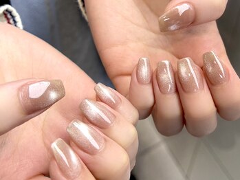 ネイルマジック 仙台一番町店(NAIL MAJIC)/艶々ちゅるん♪マグネットネイル