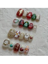 サトリネイルルーム 西宮北口(satori nail room)/Christmas dehsign◆゜
