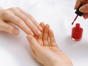 アイラッシュ アンド ネイル リボン 池袋店(RibboN)の写真/【ウォーターケア付★￥4400】使いやすいベージュやピンクカラーあり◎男性OK！磨き仕上がりも選択可能♪