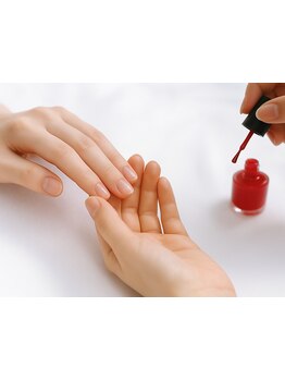 マニキュアメニューのあるサロン