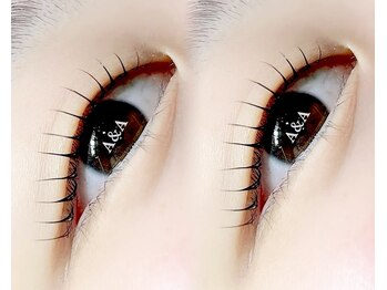 アイラッシュサロン エーアンドエー(eyelash salon A&A)/韓国風束感まつげパーマ立ち上げ