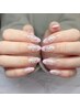 【人気No.2美爪推し】フレンチネイル、ガラスフレンチ♪¥6000