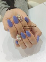 プライベート ネイルサロン マーマ(murmur)/ストーンうめつくしネイル