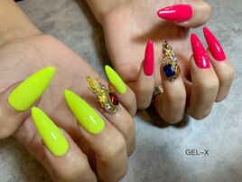 GELーX2本アート