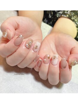 ミップチップ クップドクール アルム(mipccip×Coup de Coeur×Areum)/christmas nail