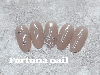 フォルトゥーナ 神田(Fortuna)/春フラワーネイル/¥7980