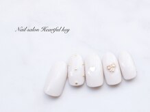 ネイルサロン ハートフルキー(Heartful key)/韓国ネイル¥8000