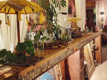 アジアンリラクゼーション ヴィラ 二子玉川店(asian relaxatin villa)/カウンターもあります