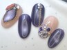 ≪HAND/初回オフ無料&15%OFF≫毎月変わるデザイン♪マンスリーアートコースB