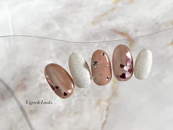 ヴィガー アンド ルックス 白金 目黒(Vigor&Looks)/ハートホロ マグ ホワイトラメ