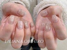 リリアーナ 帯広(LILIANA)/透明感ネイル