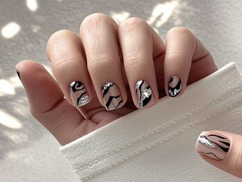 ベストネイル 大宮東口店(Best Nail)/ゼブラ柄ネイル持ち込み