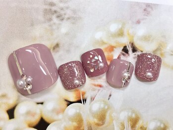 エソラ/ブルーブルー(esora.../Blue Blue)/上品綺麗目ネイル