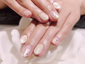 キープ ネイルサロン(KEEP)/上品ネイル~シェル~