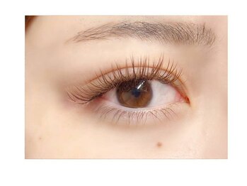 リナータ バイ シアン(Rinata by Cyan)/ブラウンフラットラッシュ/160本