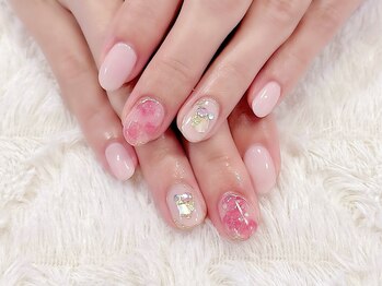 ラルネイル 大宮(Lull. nail)/#シェルネイル