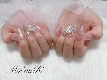 ミリミリ(Mir'miR')/グリッタージェルネイル