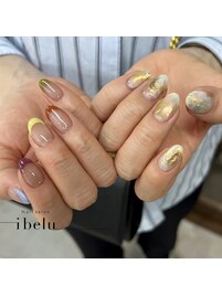 ニュアンスフレンチネイル