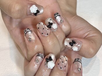 アイラッシュアンドネイル専門店 クラル 茅ヶ崎店(CURAR)/キラキラデザイン