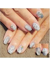 サヴァ アイラッシュアンドネイル(sava)/【モノトーンなヒョウ柄】