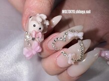 ウォル トウキョウ 渋谷(WOL TOKYO)/長さ出しジェルチップ150分