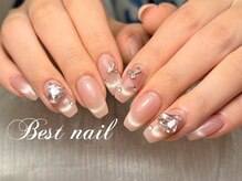 Best Nail 銀座店【ワンホンネイル・スカルプ・パラジェル・上品ジェルネイル】/持ち込みシンプルデザインネイル